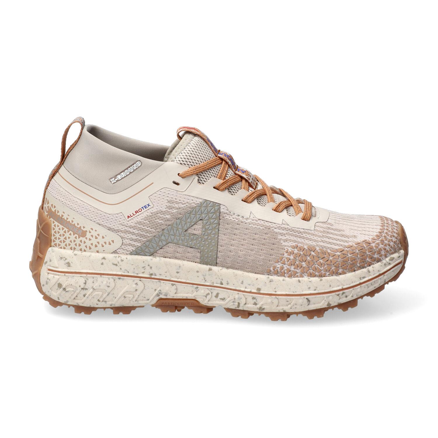 lacets femme modèle X-ground-tex blanc casse - Mephisto
